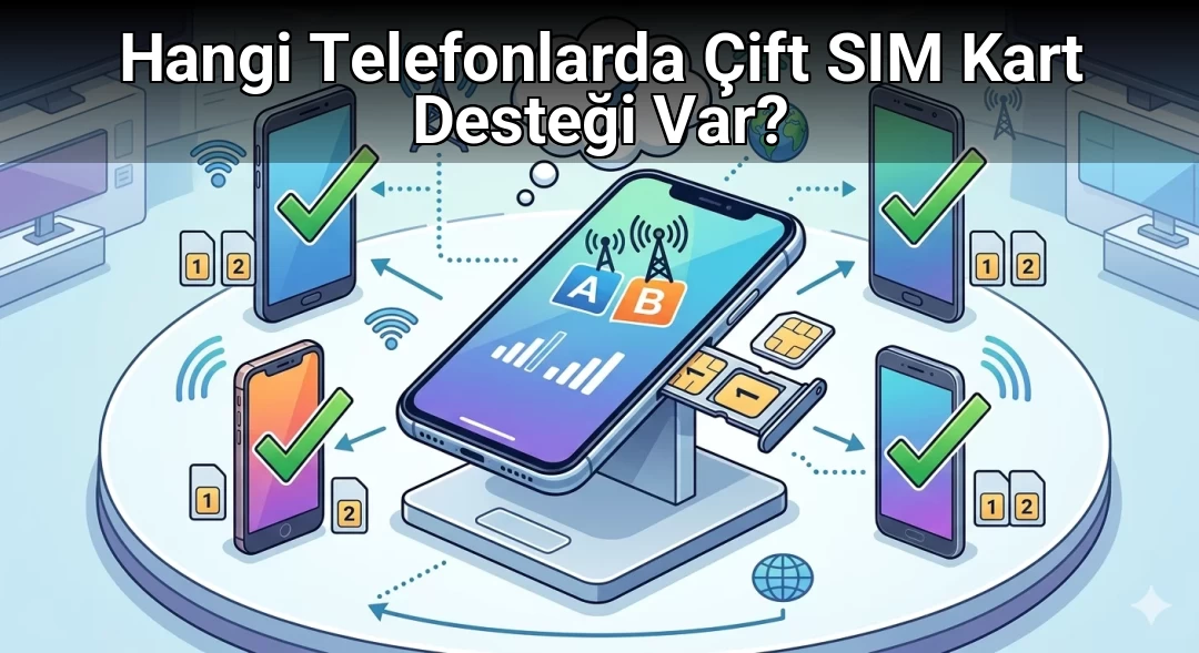 Hangi Telefonlarda Çift SIM Kart Desteği Var?